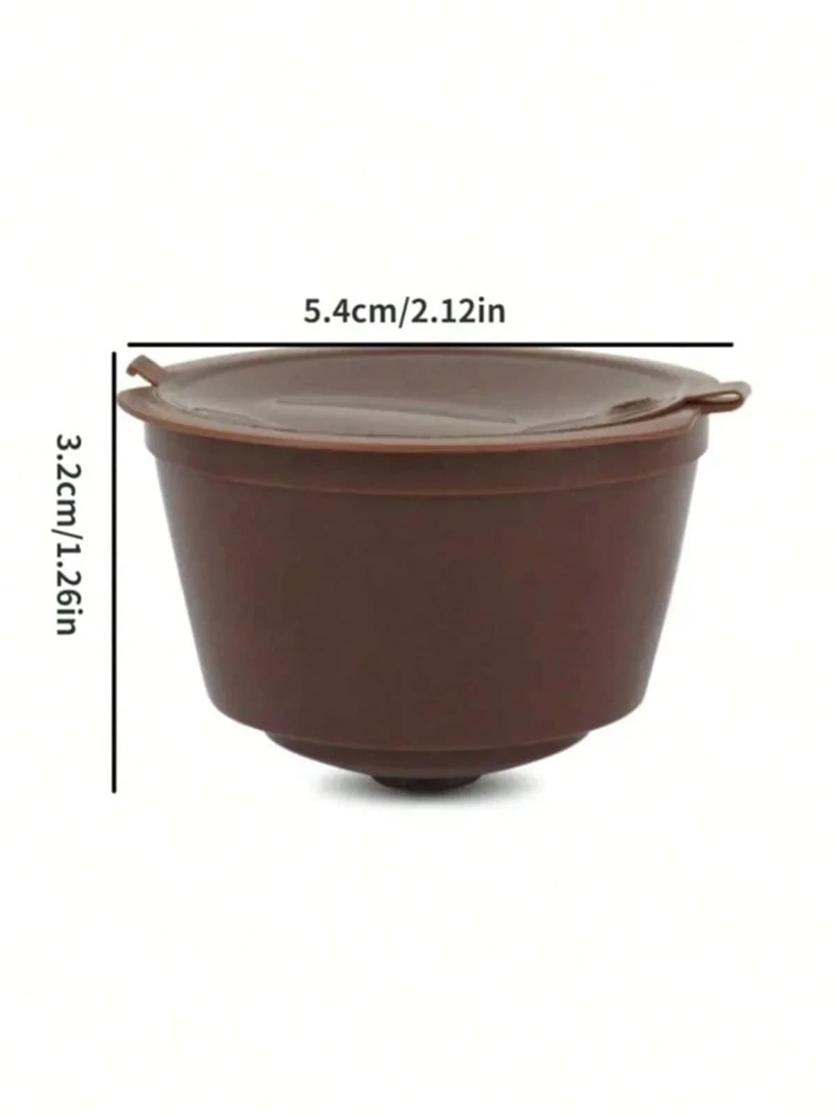 Set 1/3/5/10 capsule de cafea reutilizabile compatibile Nescafe Dolce Gusto