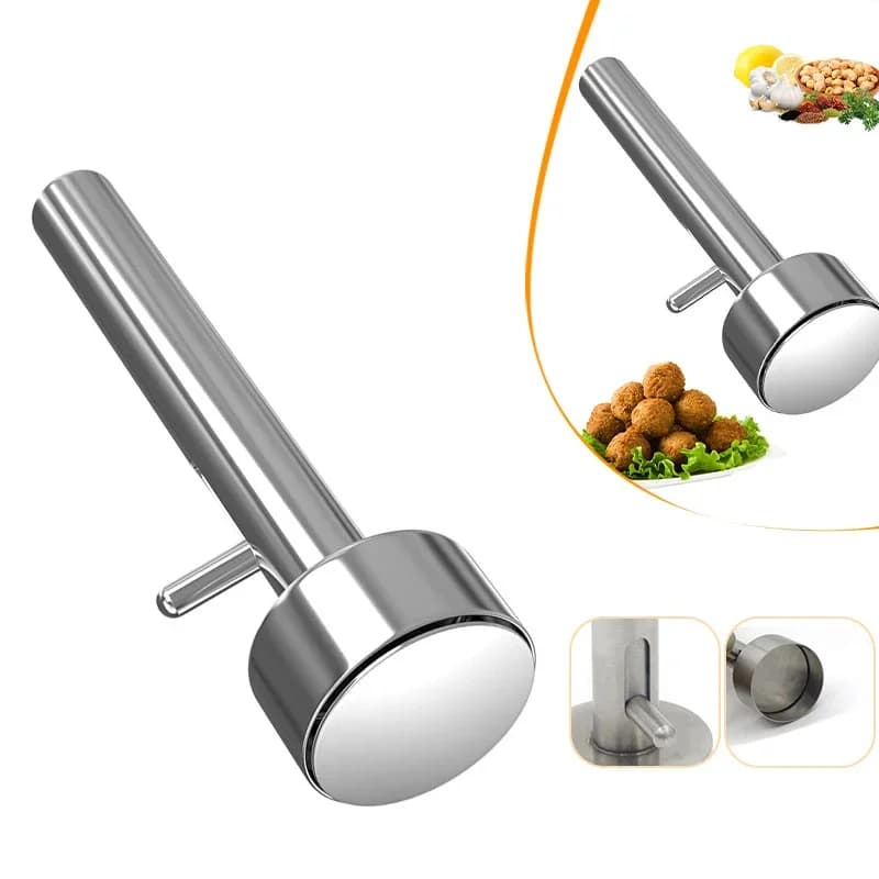 Aparat profesional din inox pentru format falafel și chifteluțe