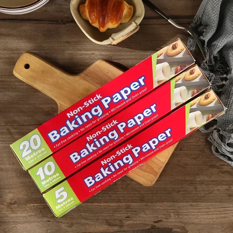 Foi de hârtie de copt antiaderente pre-tăiate, pentru copt, grătar, air fryer, prăjituri și biscuiți