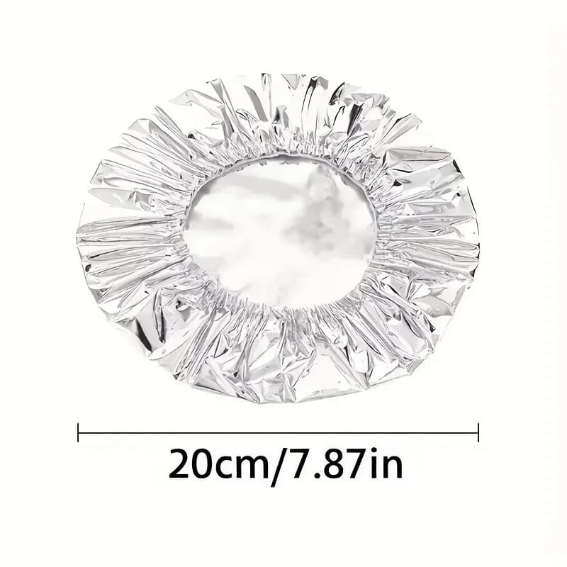 Set 10/100 capace termoizolante din folie de aluminiu pentru boluri și farfurii