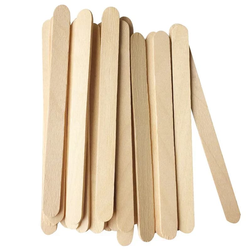Bețe din lemn pentru înghețată și artizanat Leeseph, 11.4 cm