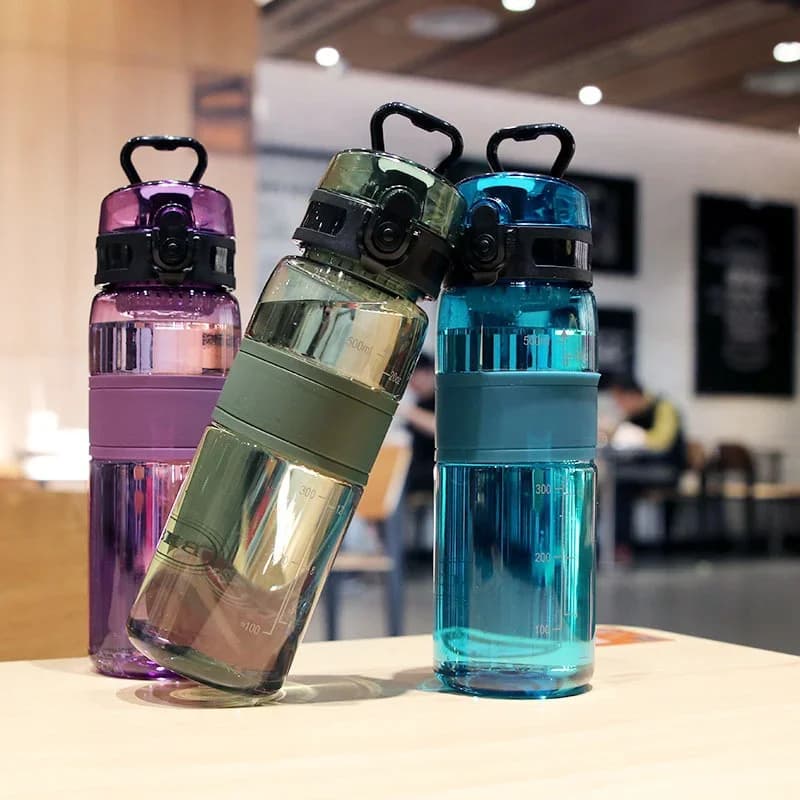 Sticlă sport pentru apă 500ml, etanșă, cu infuzor pentru ceai