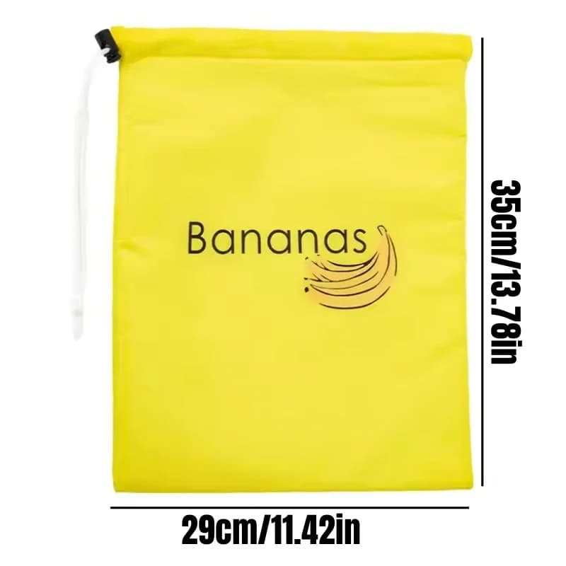 Pungi termoizolante pentru păstrarea bananelor și legumelor proaspete, 1/2/3/5 buc.