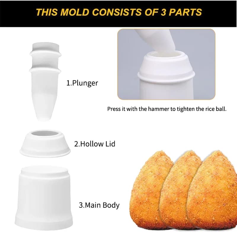 Formă pentru arancini și sushi PGY DIY