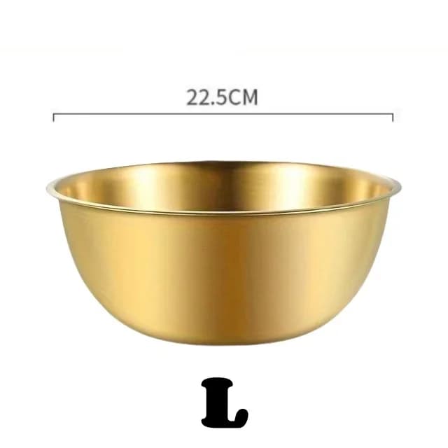 Set 1-3 boluri din inox cu gradație pentru gătit, copt și depozitare