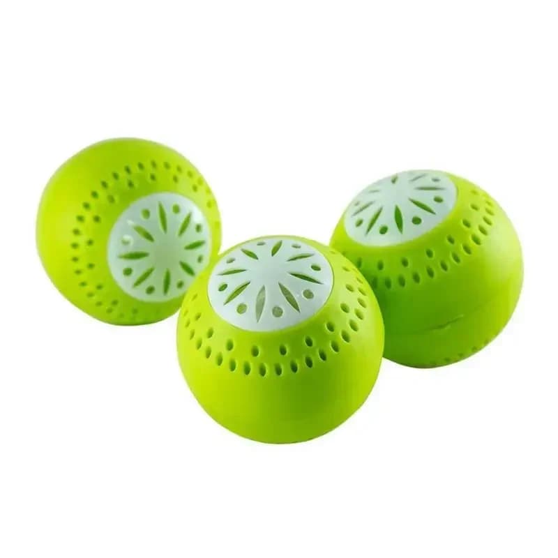 Set 3 bile odorizante pentru frigider, cu cărbune activ, eliminare mirosuri